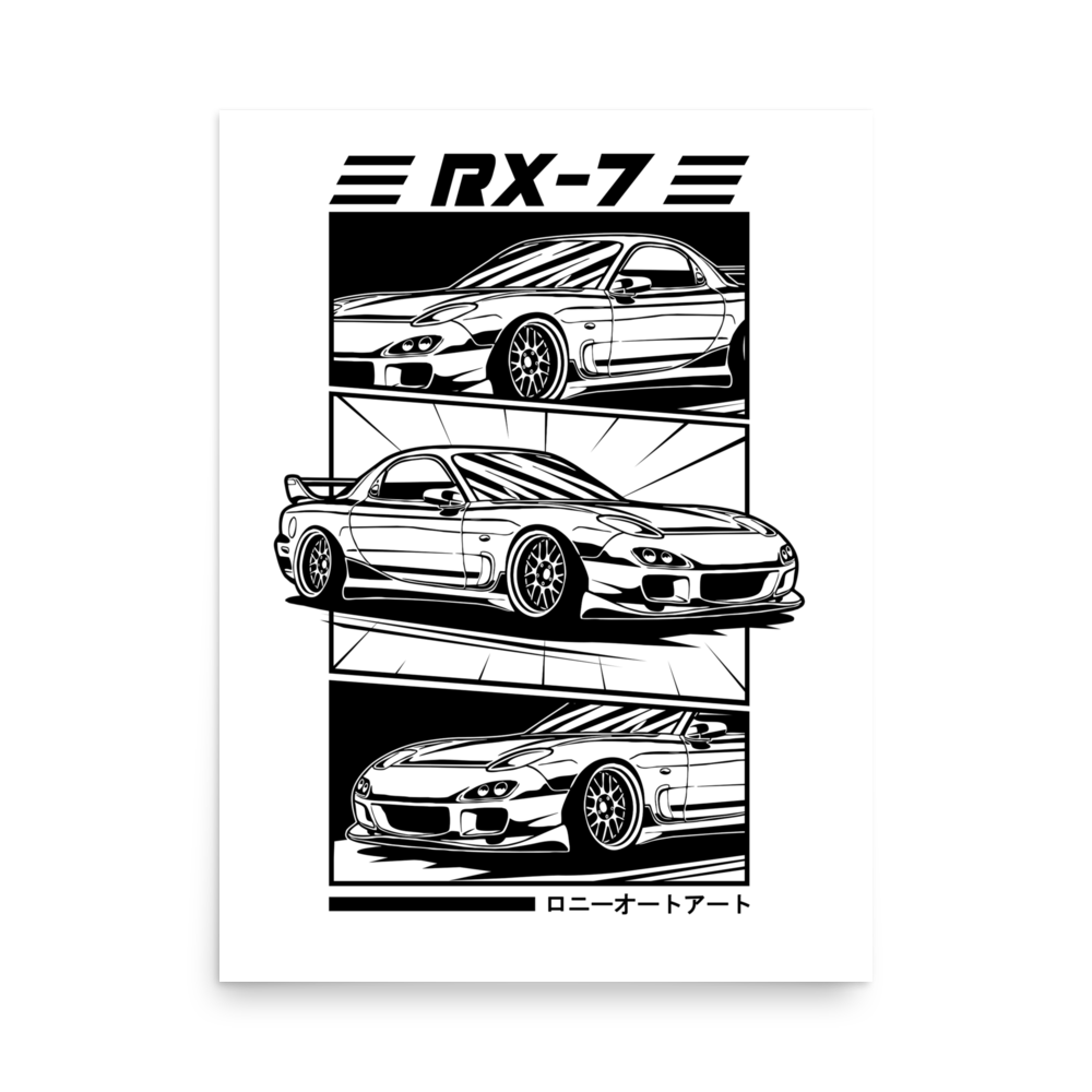 RX-7 Poster